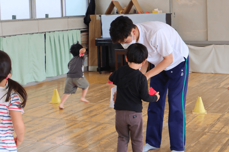 関西保育福祉専門学校で学ぶ学生2