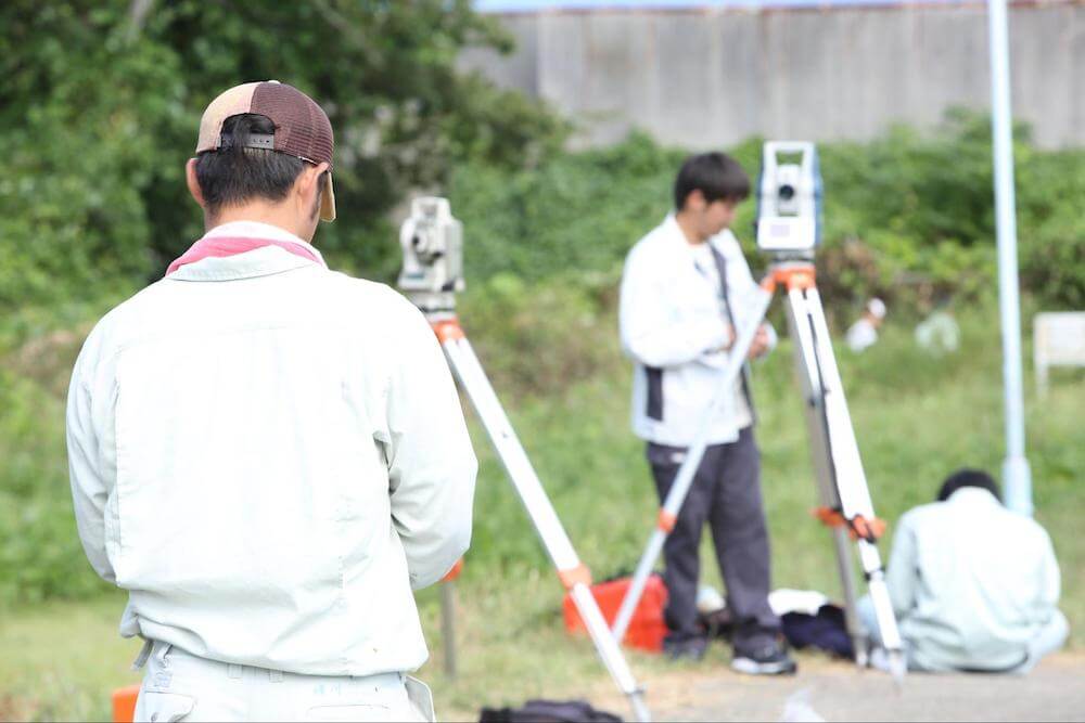 近畿測量専門学校の授業風景