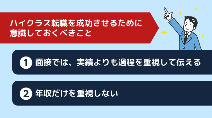 ハイクラス転職を成功させる方法