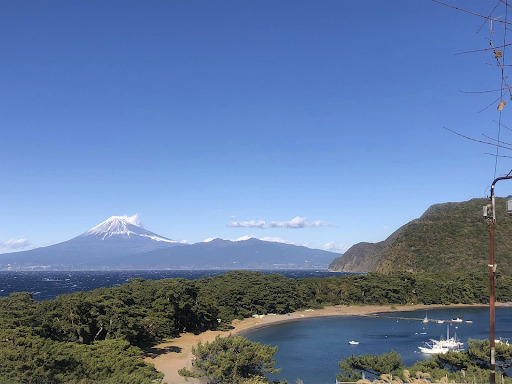 富士山の映る風景