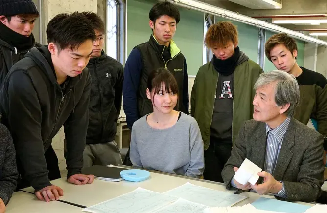 京都建築専門学校の集合授業