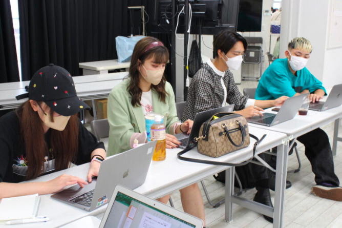 東京服飾専門学校　学び